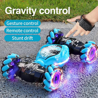 Gesture Sensing Car (Includes Gesture Watch + Remote Control) With LED Lights